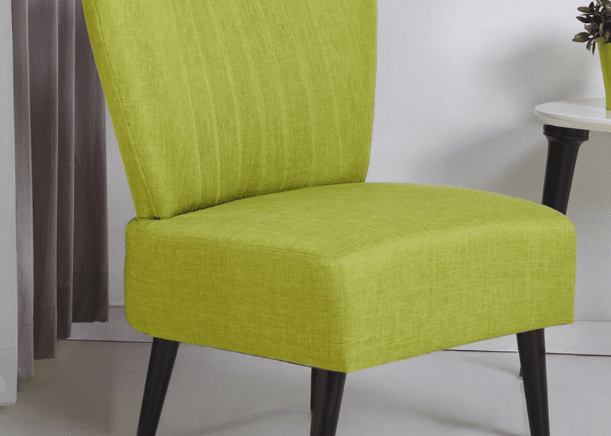 As 7 melhores cadeiras com detalhes em verde limão para uma sala de estar moderna de meados do século