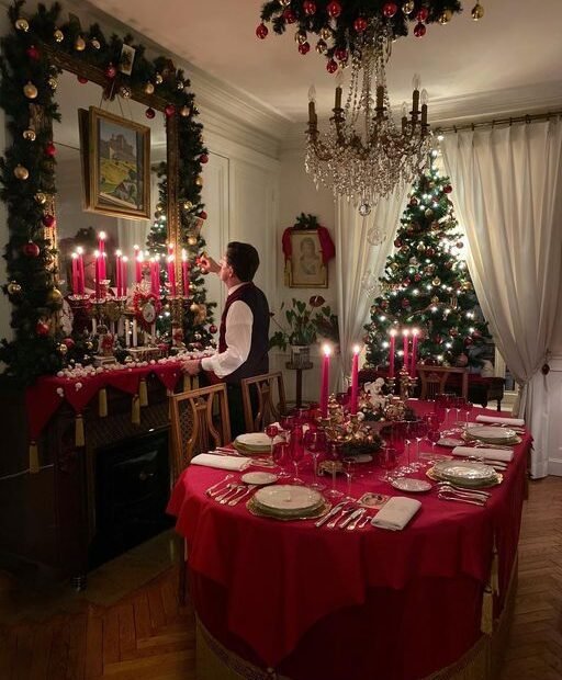Decorações de Natal extravagantes para enfeitar sua mesa de jantar