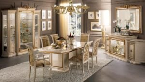 Móveis clássicos italianos para sala de jantar: projete seu estilo