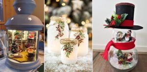 Resumo das decorações de Natal DIY